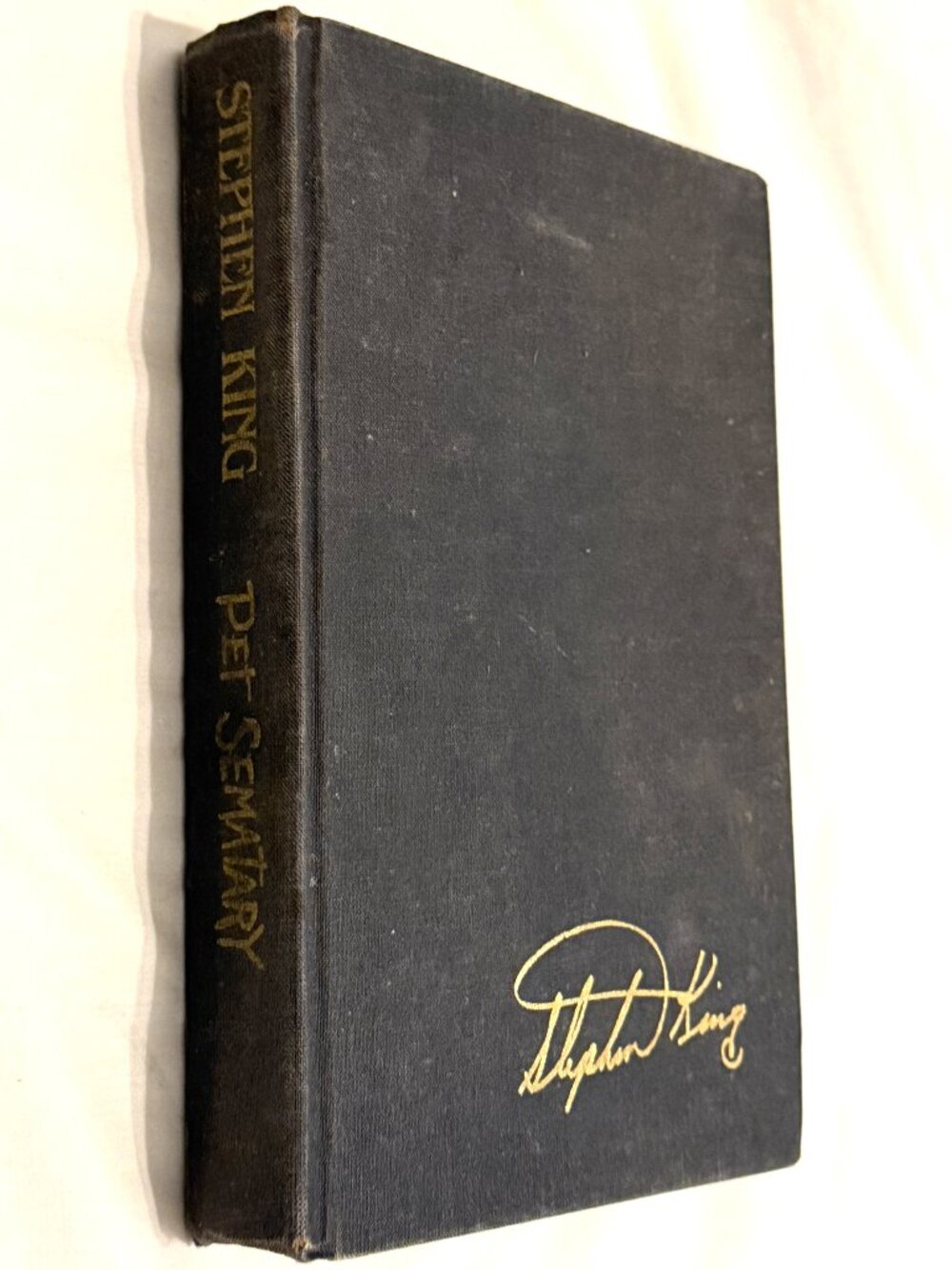 🐈‍⬛ Stephen King Pet Sematary Doubleday 1983 1st, 3rd Printing No Dust Jacket
